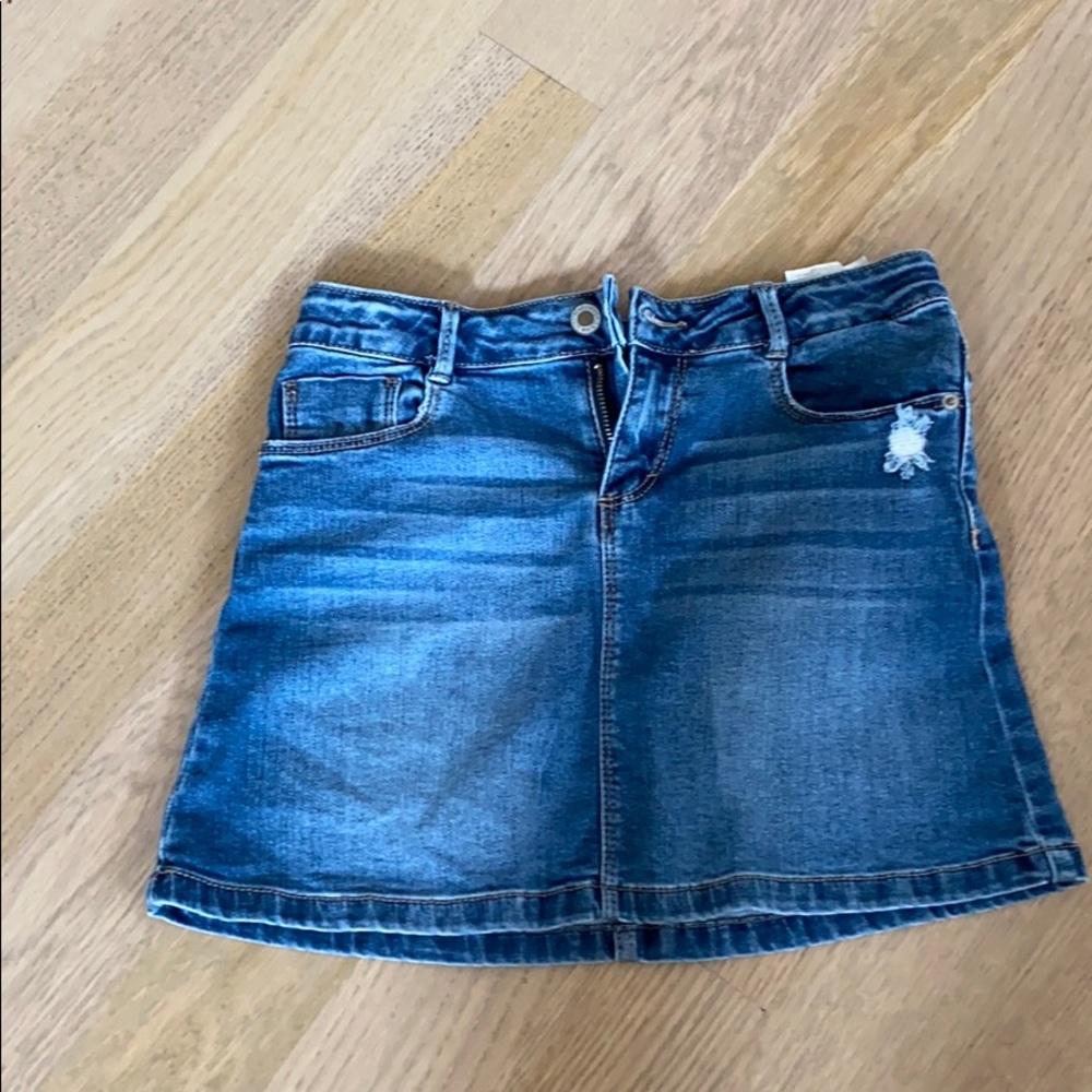 Zara denim skirt size 9/10